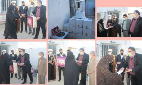 ️توزیع ۵۰بسته حمایتی بین خانواده زندانیان جیرفت در  این روزهاکه هوا خیلی سرد شد